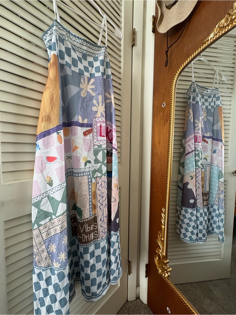 Summer Dress with Pockets - Maxi